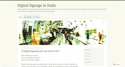 Desktop Screenshot of digital-signage-italia.com